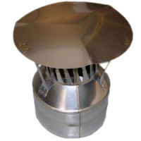 Оголовок  с искрогасителем (НЕРЖ-439/0,5-НЕРЖ-439/0,5) d-130/200 (УМК)