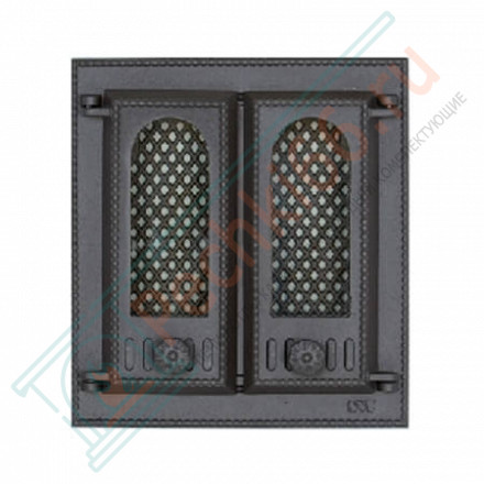 Дверка каминная чугунная 409 (SVT)