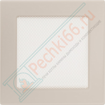 Решётка вентиляционная каминная бежевая 170х170 17K (Kratki)