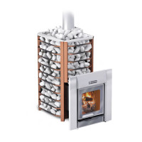 Чугунная печь для бани Ermak 16 Сетка-Премиум (Ермак)