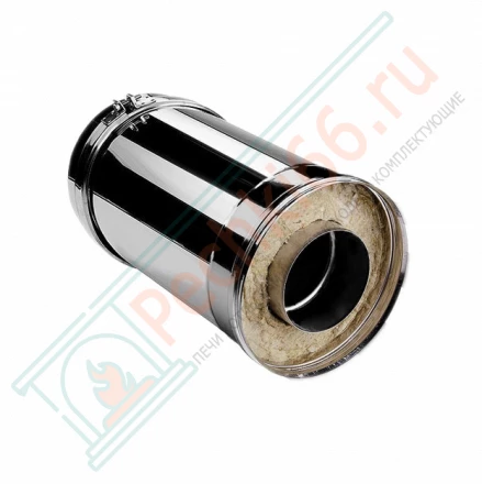 Сэндвич труба V50R с изол L=250 (AISI-321/0,5-ОЦИНК/0,5) d-180/280 (Вулкан)