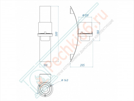 Биокамин Олимпус D белый (LuxFire)