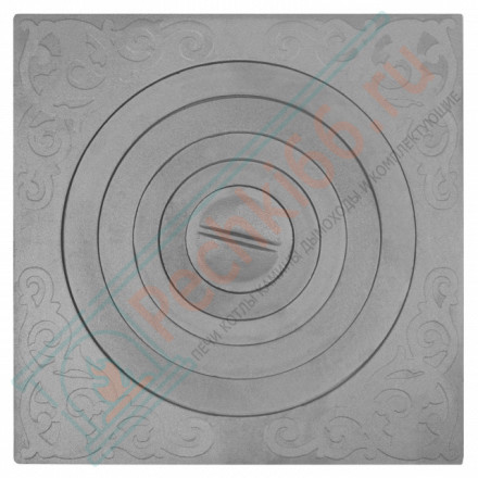 Чугунная плита П1-5А под казан от 6 до 12 л (512х512х20) (Рубцовск)