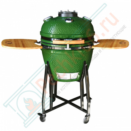 Керамический гриль SG с окошком, 57 см / 22 дюйма (зеленый) (Start Grill)