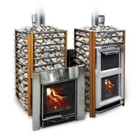 Чугунная печь для бани Ermak 36 Сетка-Люкс (Ермак)