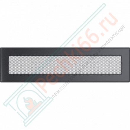 Решётка вентиляционная каминная графитовая 110х420 42G (Kratki)
